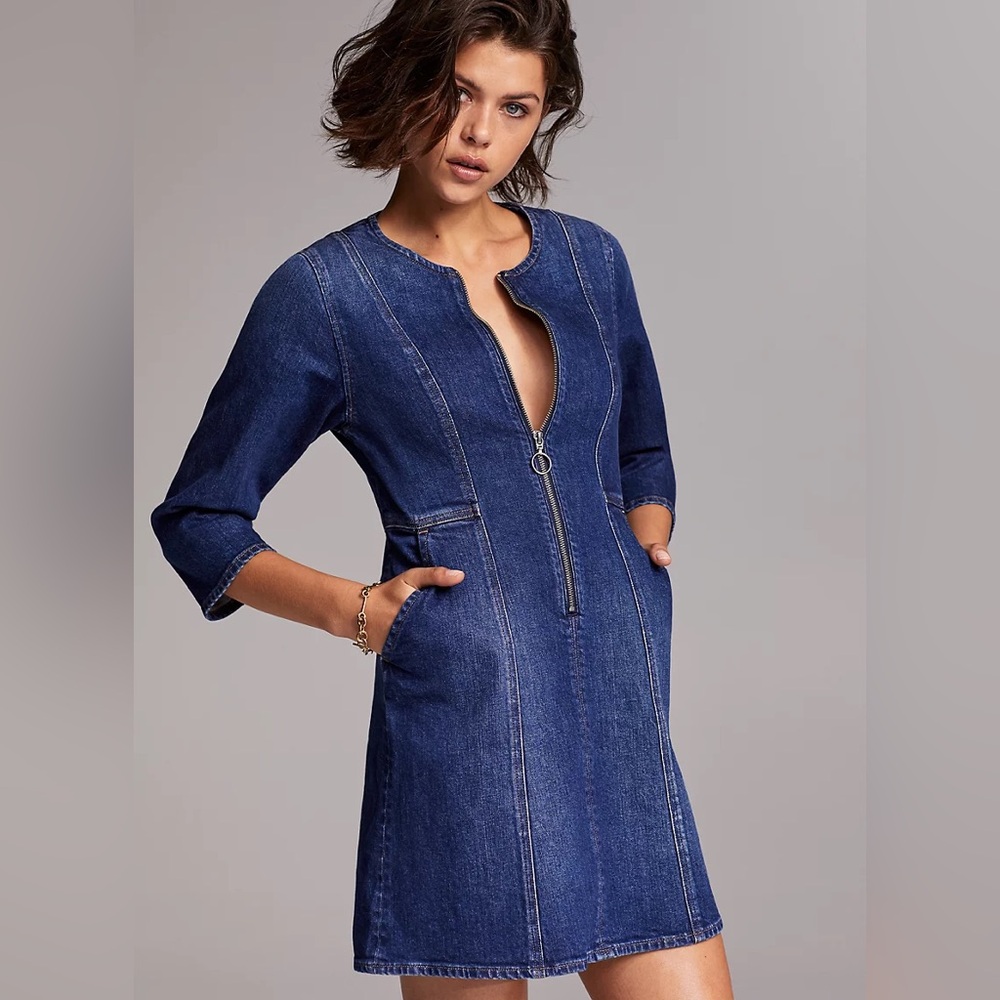 Aritzia Denim Forum Dress